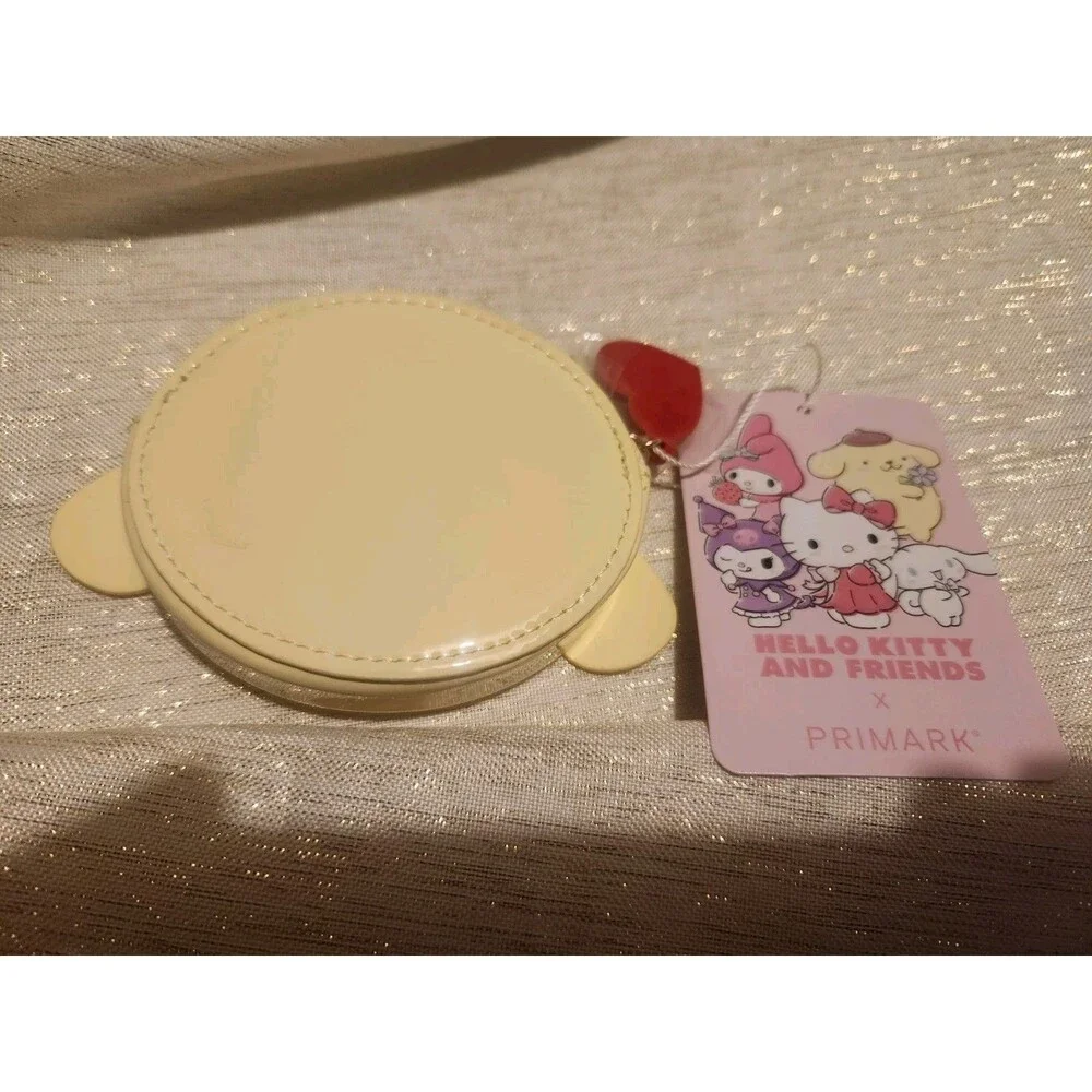Primark X Hello Kitty and Friends Sanrio Pompompurin Coin Pouch Yellow NWT